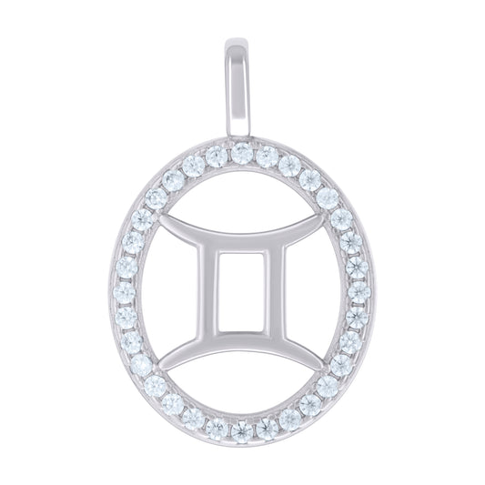 925 Sterling Silver Cz Pendant