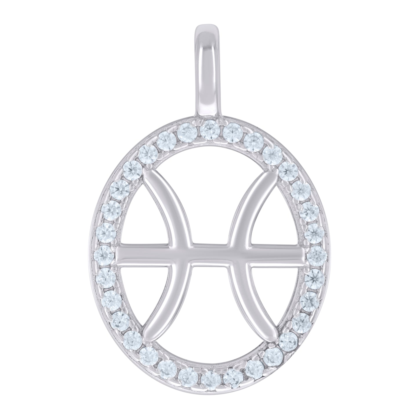 925 Sterling Silver Cz Pendant