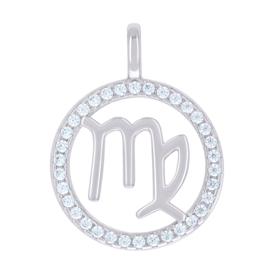 925 Sterling Silver Cz Pendant