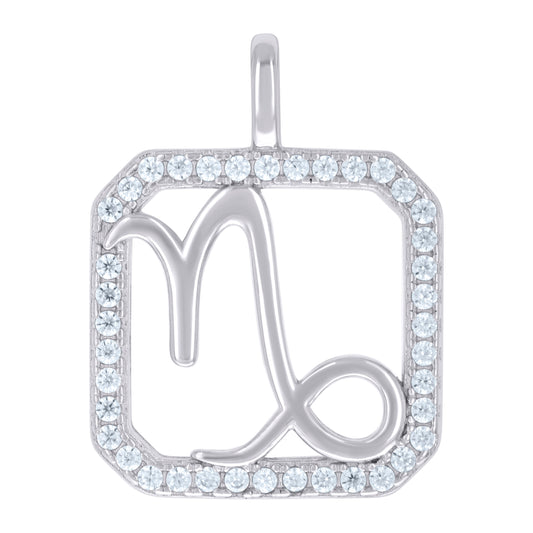 925 Sterling Silver Cz Pendant