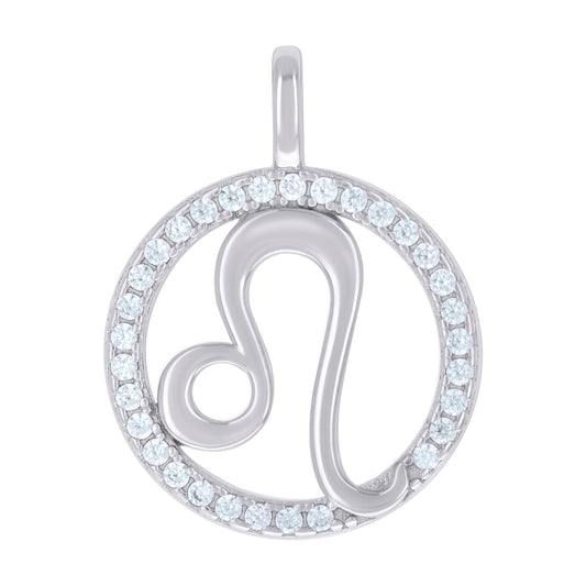 925 Sterling Silver Cz Pendant