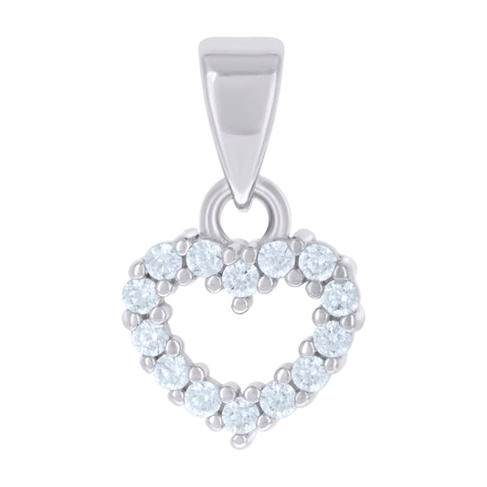 925 Sterling Silver Cz Pendant
