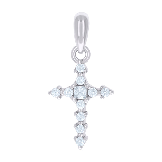 925 Sterling Silver Cz Pendant