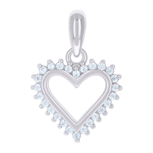 925 Sterling Silver Cz Pendant