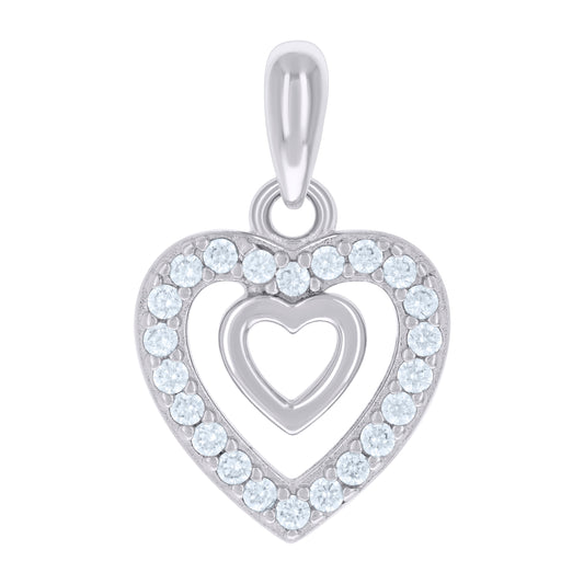 925 Sterling Silver Cz Pendant