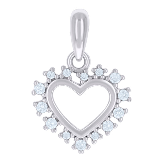 925 Sterling Silver Cz Pendant