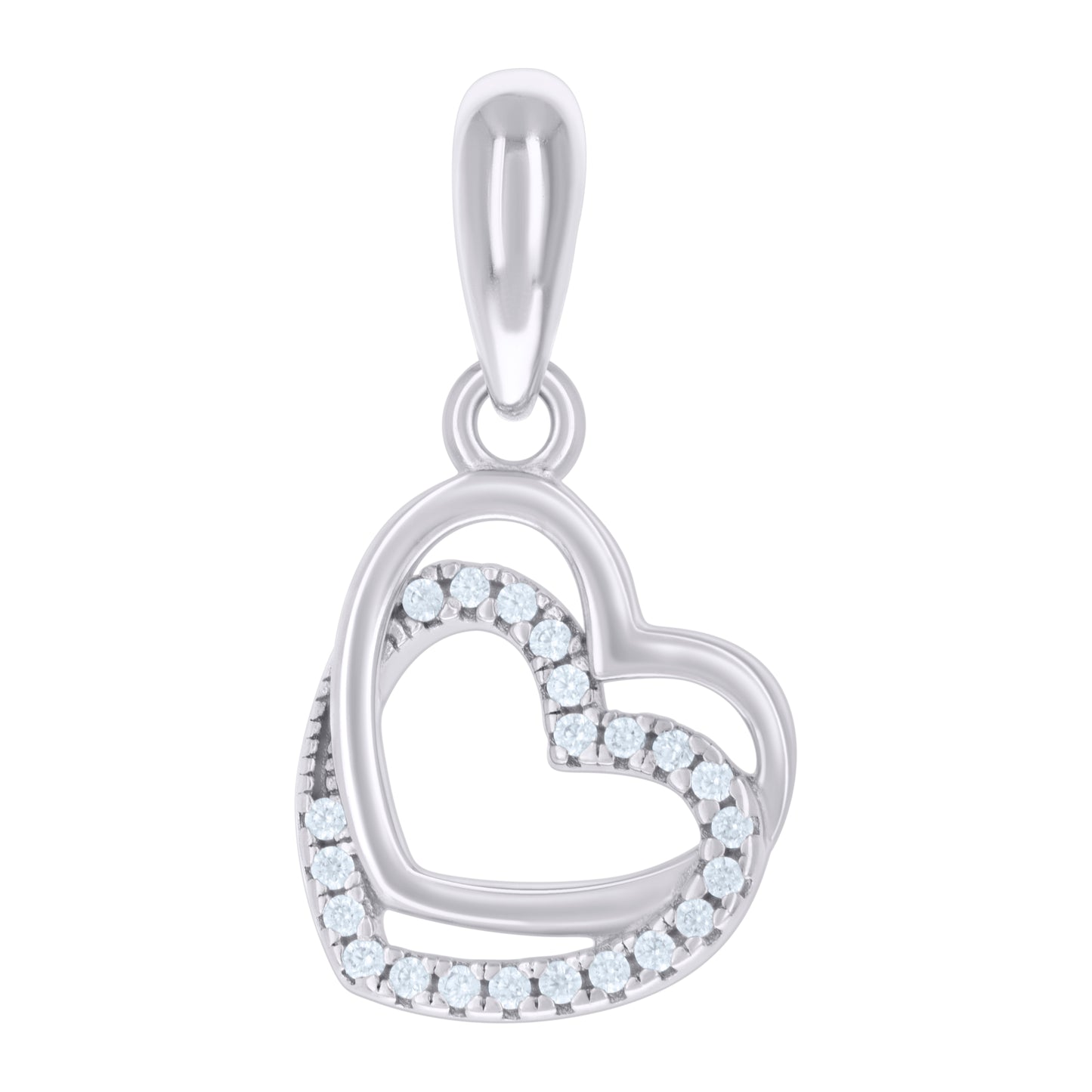 925 Sterling Silver Cz Pendant
