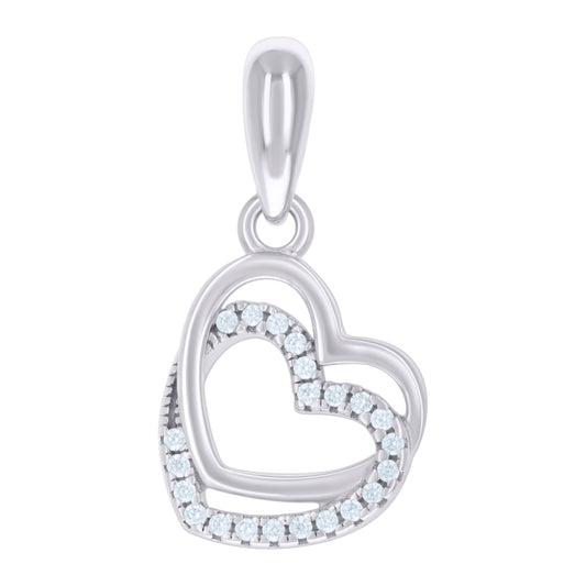 925 Sterling Silver Cz Pendant