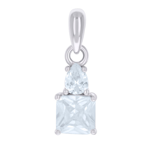925 Sterling Silver Cz Pendant