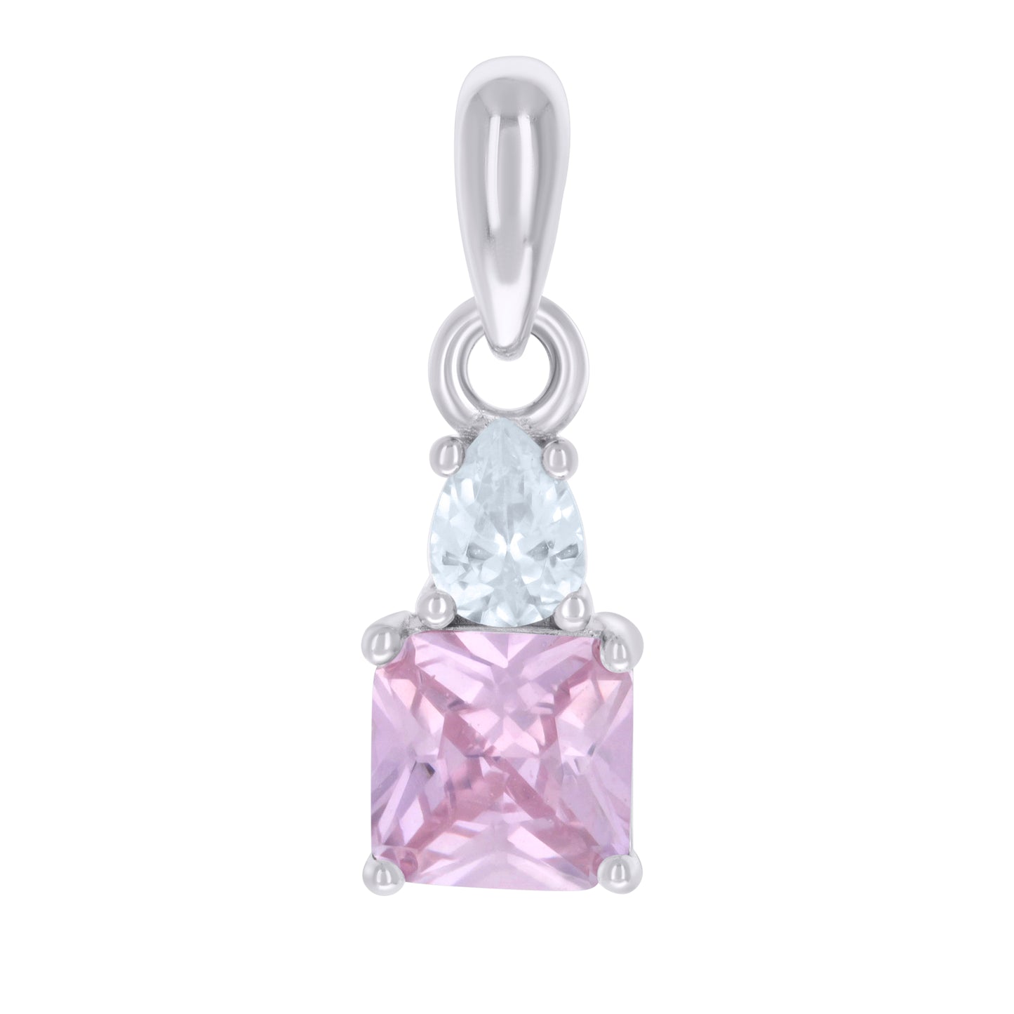 925 Sterling Silver Cz Pendant