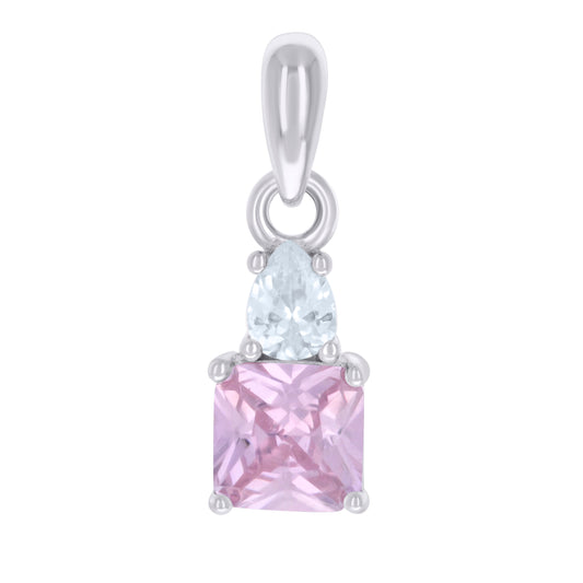 925 Sterling Silver Cz Pendant