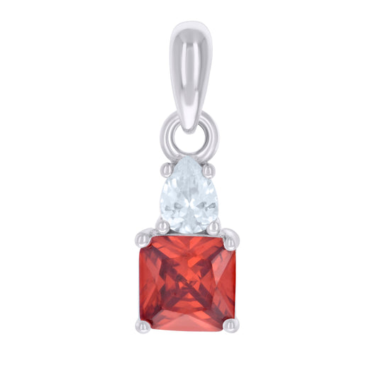 925 Sterling Silver Cz Pendant