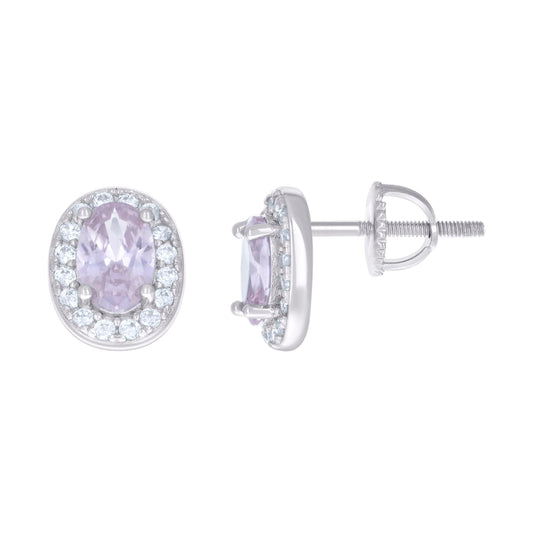 925 Sterling Silver Cz Earrings