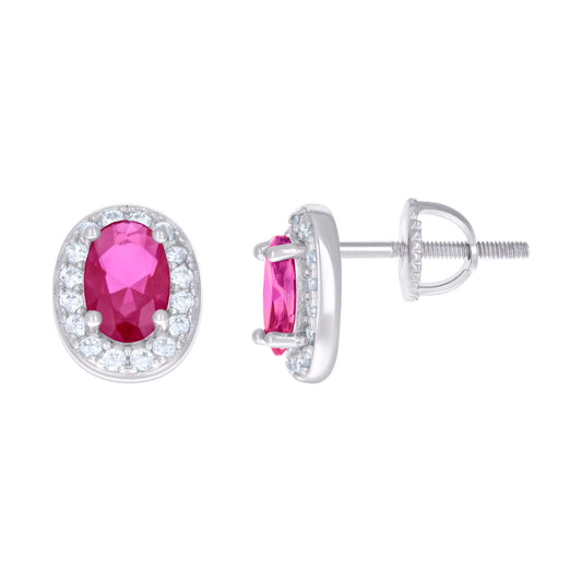 925 Sterling Silver Cz Earrings