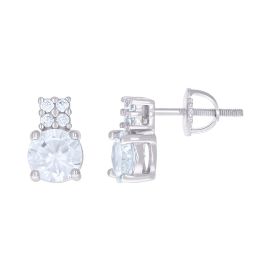 925 Sterling Silver Cz Earrings