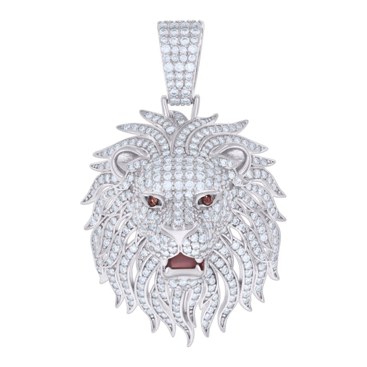 925 Sterling Silver 2.72Ctw Moissanite Pendant