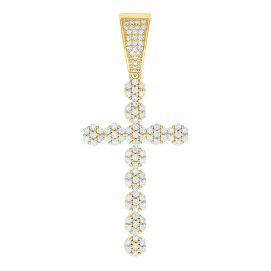 925 Sterling Silver Pendant 1.68Ctw Moissanite