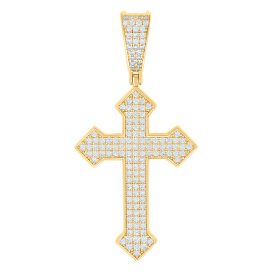 925 Sterling Silver 1.22Ctw Moissanite Pendant
