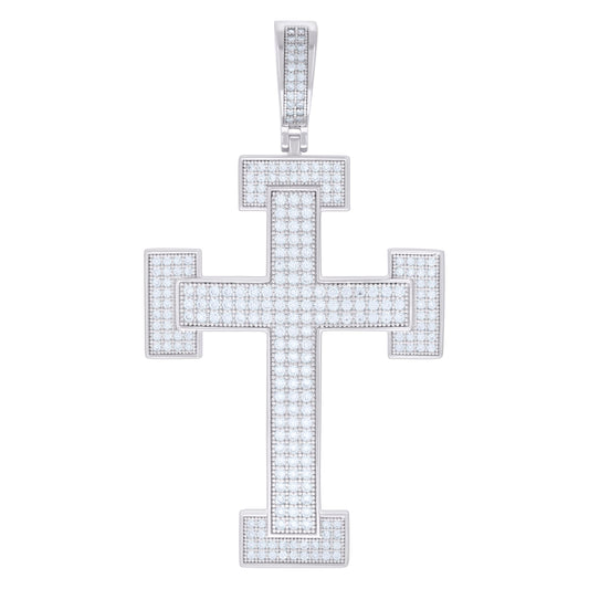 925 Sterling Silver 2.27Ctw Moissanite  Pendant