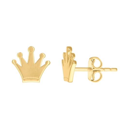 10Kt Gold Cz Earring