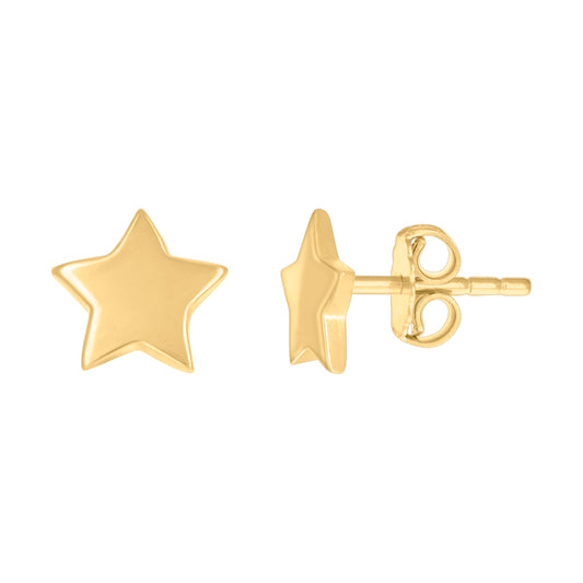 14Kt Gold Cz Earring