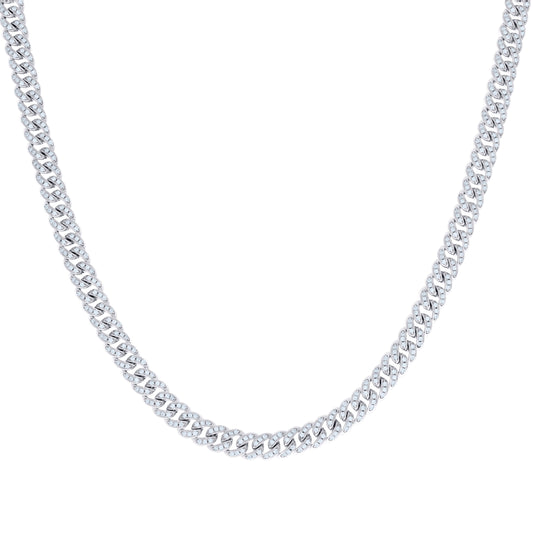 925 Sterling Silver Moissanite Chain