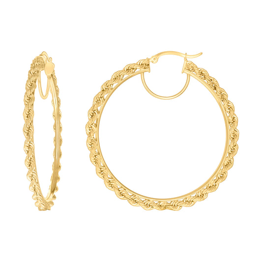 14Kt Gold Fancy Earrings 3mm-50