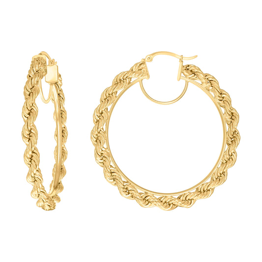 14Kt Gold Fancy Earrings 5mm-50