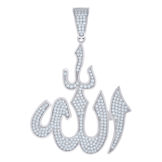 925 Sterling Silver 1.52Ctw Moissanite Pendant