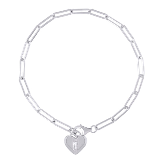 925 Sterling Silver 19Cm Bracelet 8"+0.5"