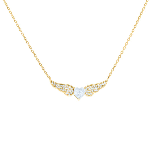 925 Sterling Silver Cz Necklace 18" (16"+2")