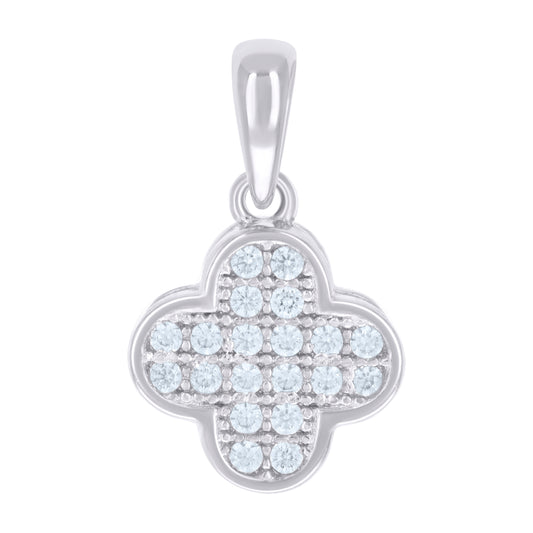 925 Sterling Silver Moissanite Pendant