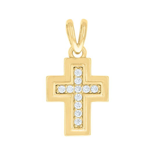 925 Sterling Silver Cz Pendant