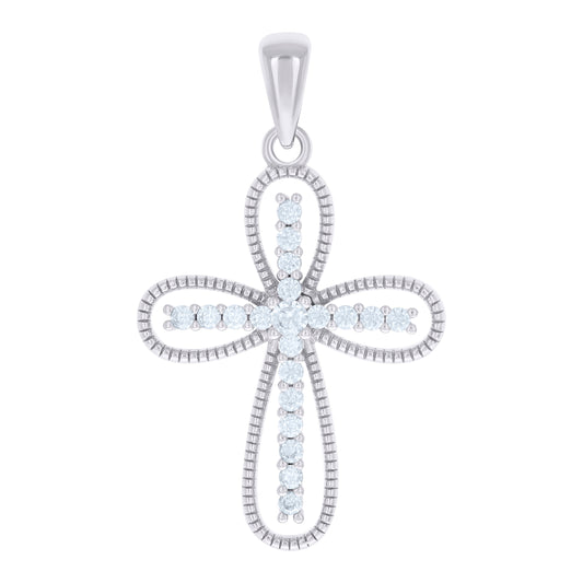 925 Sterling Silver Cz Pendant