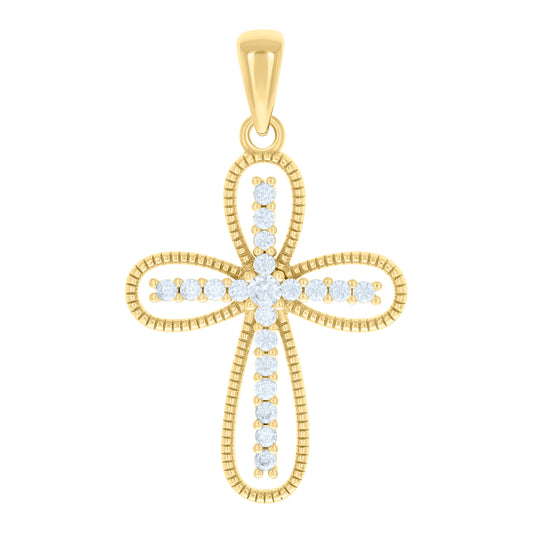 925 Sterling Silver Cz Pendant