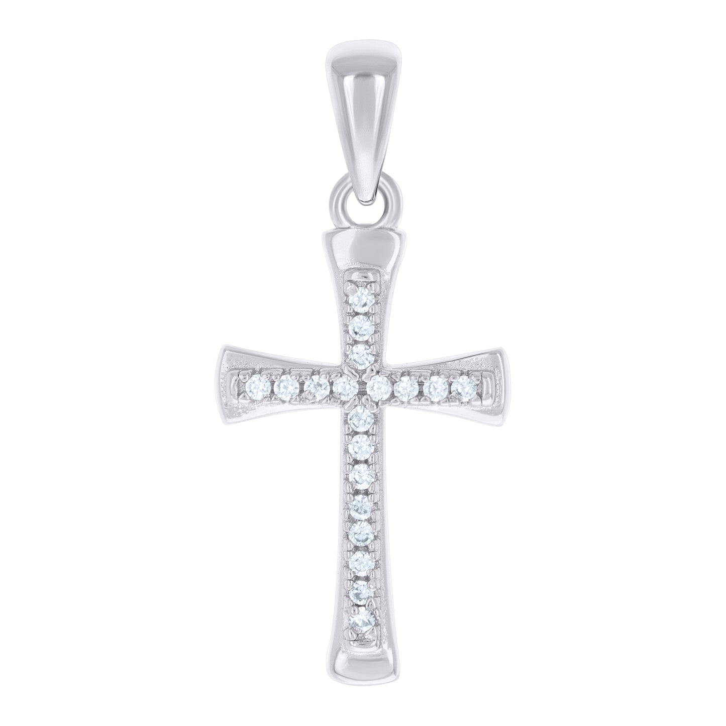 925 Sterling Silver Cz Pendant
