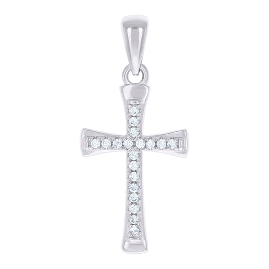925 Sterling Silver Cz Pendant