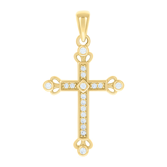 925 Sterling Silver Cz Pendant