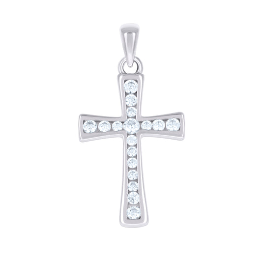 925 Sterling Silver Cz Pendant
