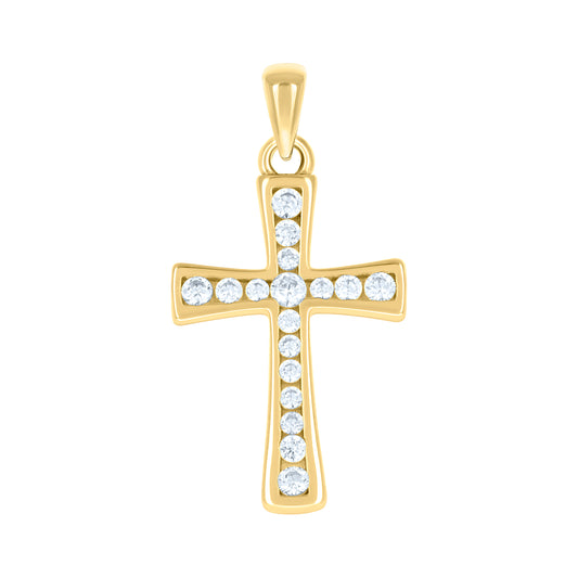 925 Sterling Silver Cz Pendant