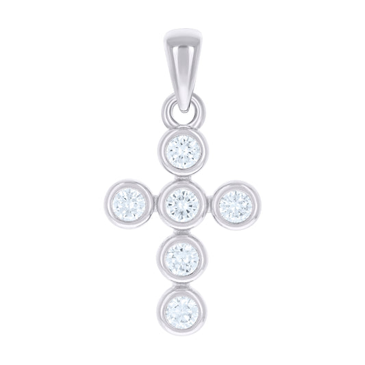 925 Sterling Silver Cz Pendant