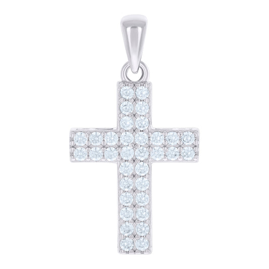 925 Sterling Silver Cz Pendant