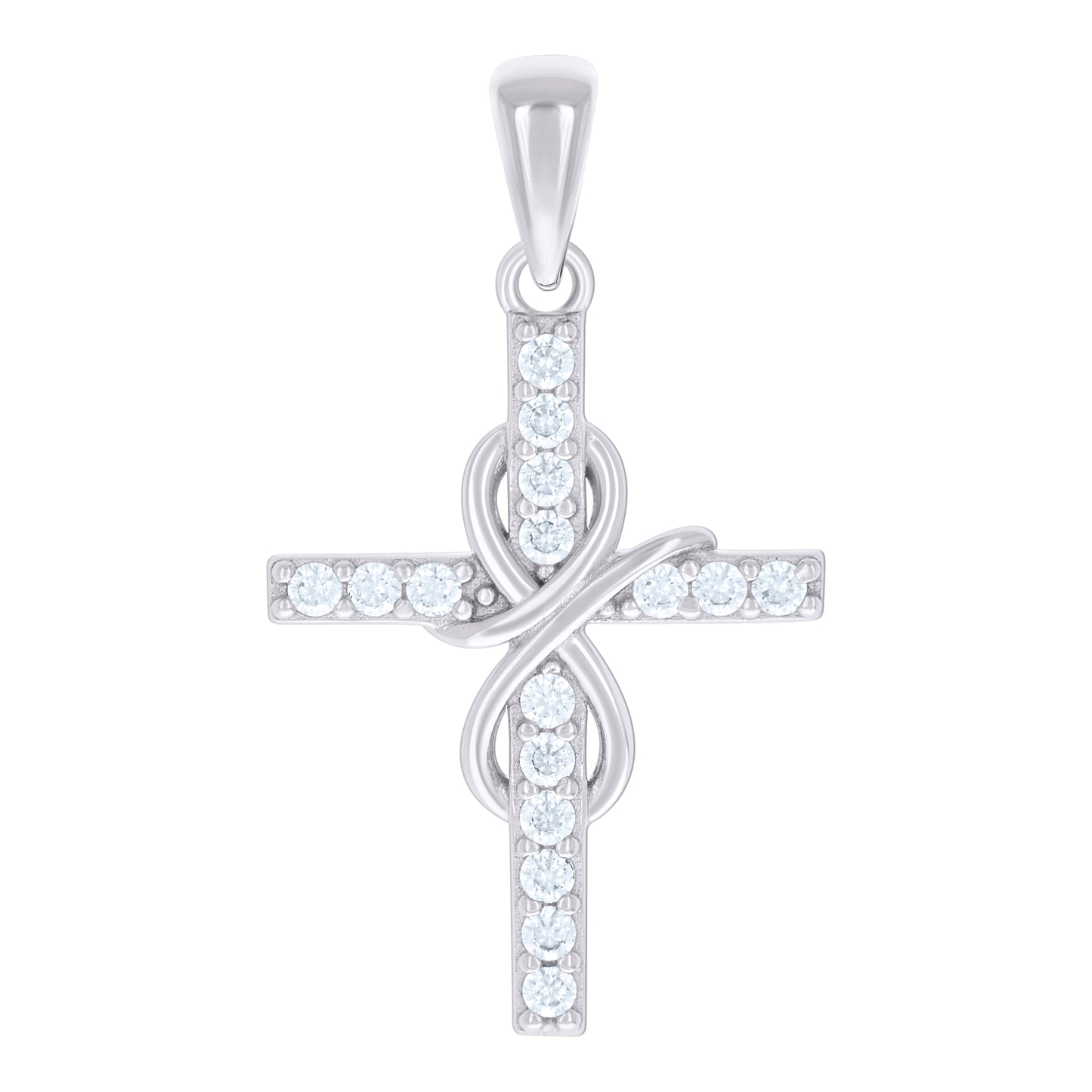 925 Sterling Silver Cz Pendant