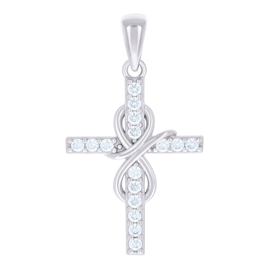 925 Sterling Silver Cz Pendant
