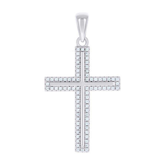 925 Sterling Silver Cz Pendant