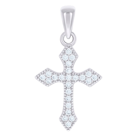 925 Sterling Silver Cz Pendant