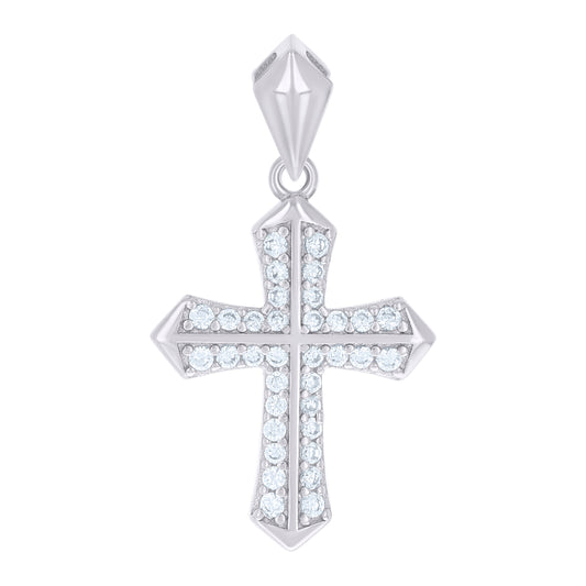 925 Sterling Silver Cz Pendant