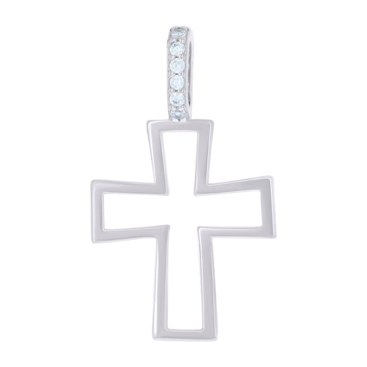 925 Sterling Silver Cz Pendant