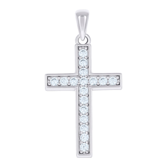 925 Sterling Silver Cz Pendant