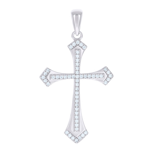 925 Sterling Silver Cz Pendant